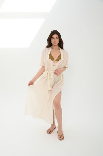 Taciser Caftan Dress Long-Short