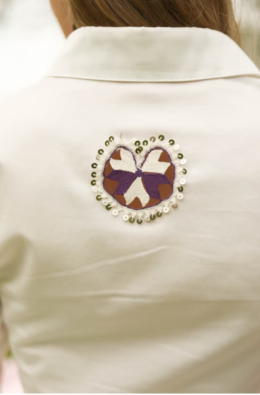 Zendaya Short Shirt Ecru-White