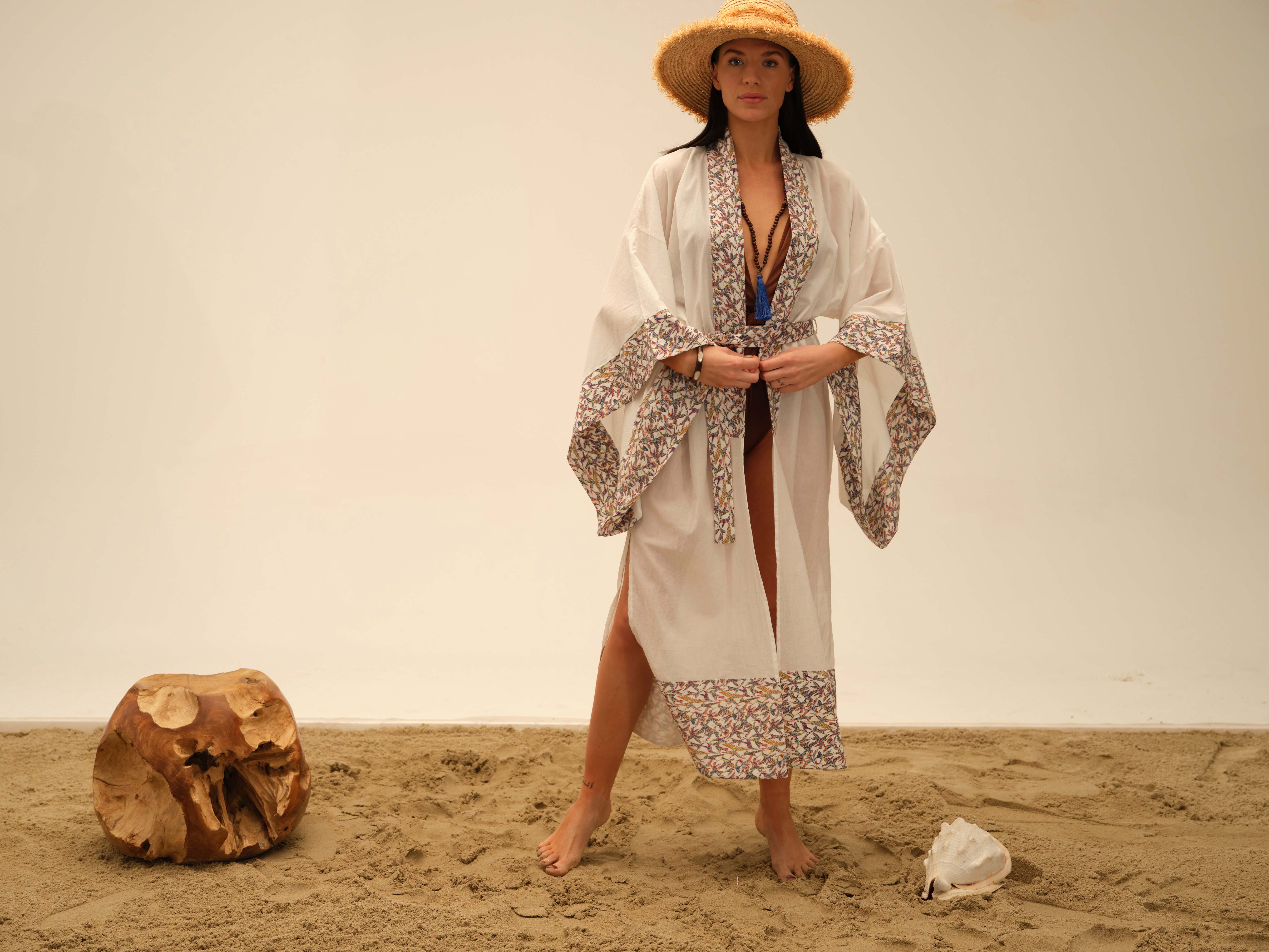 Halide Shallow Storm Kimono