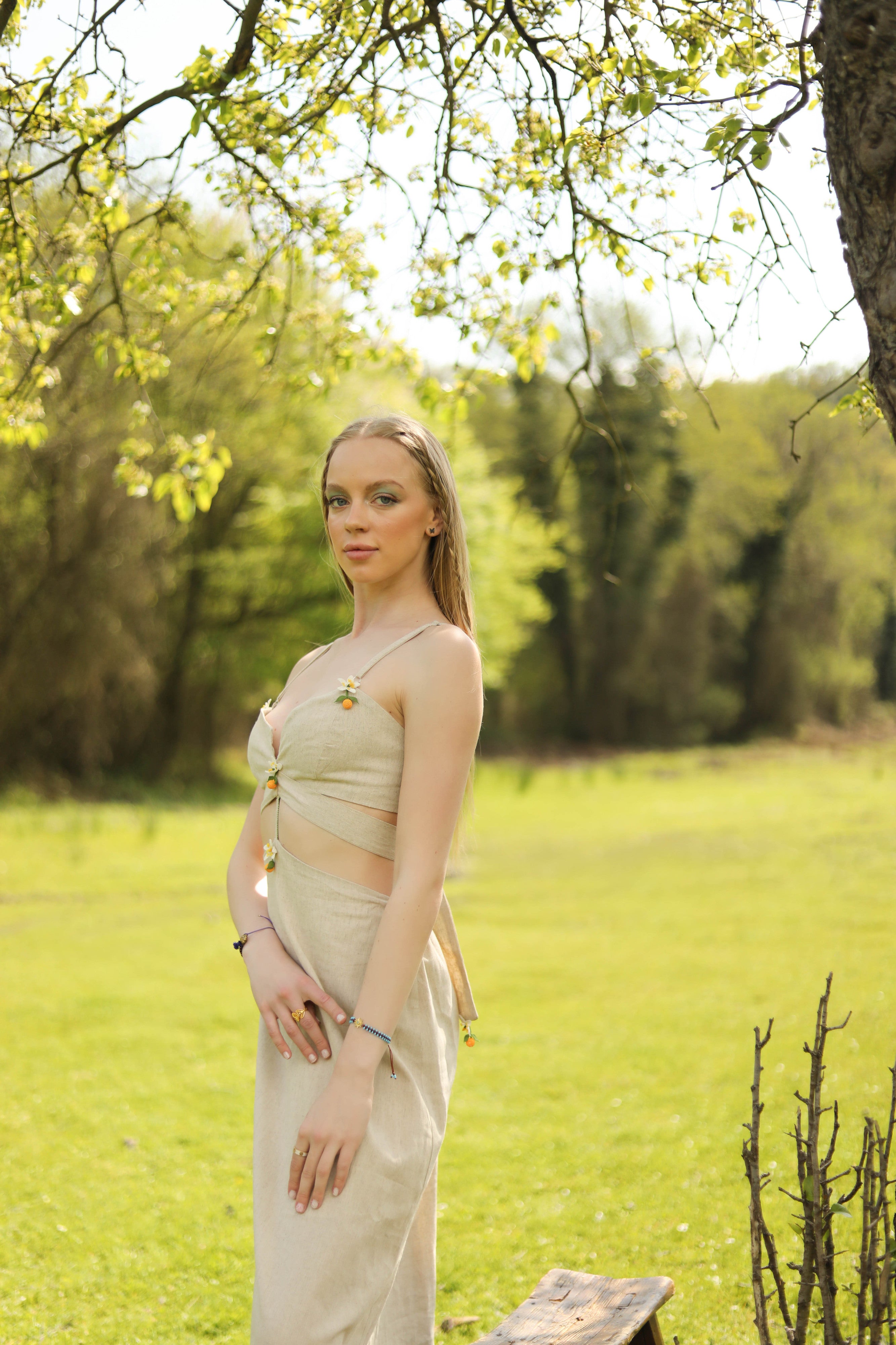 Bodrum Dress Sand Beige