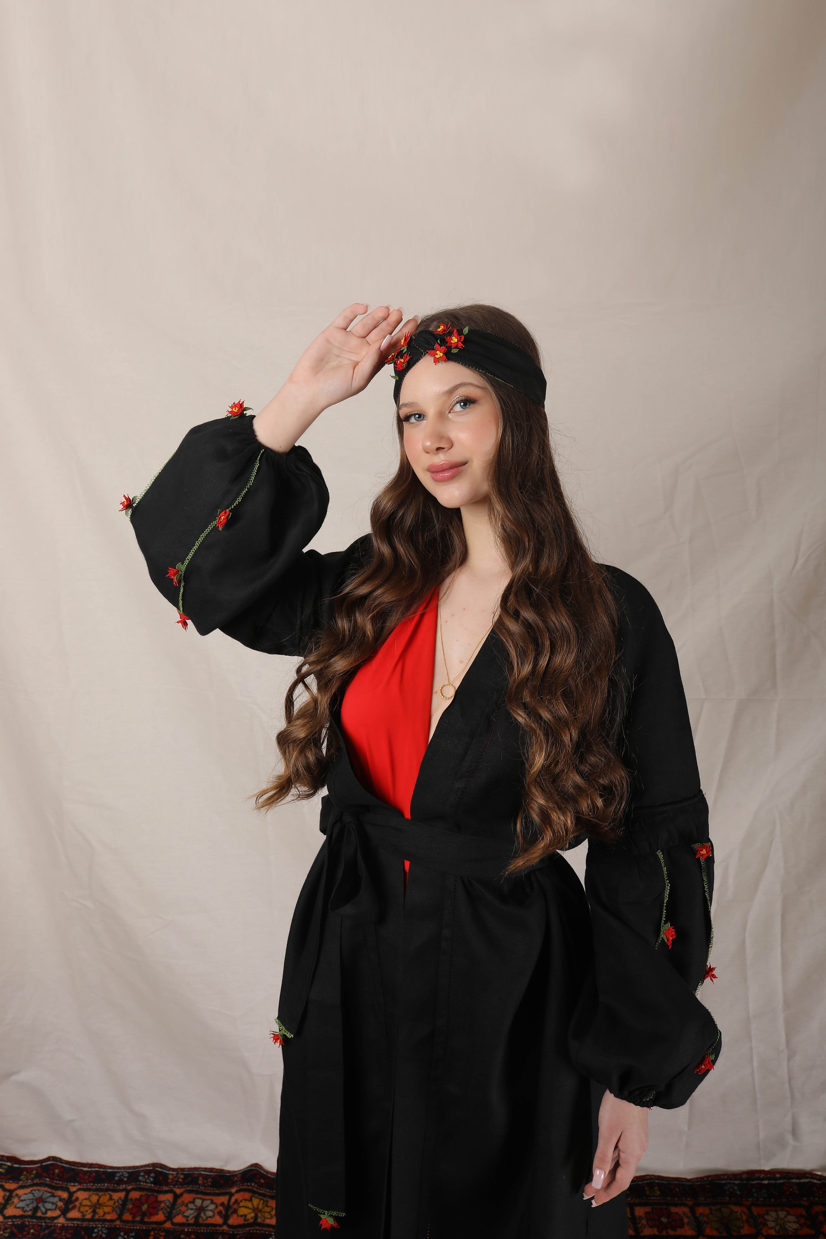 Ata Headband Black-White