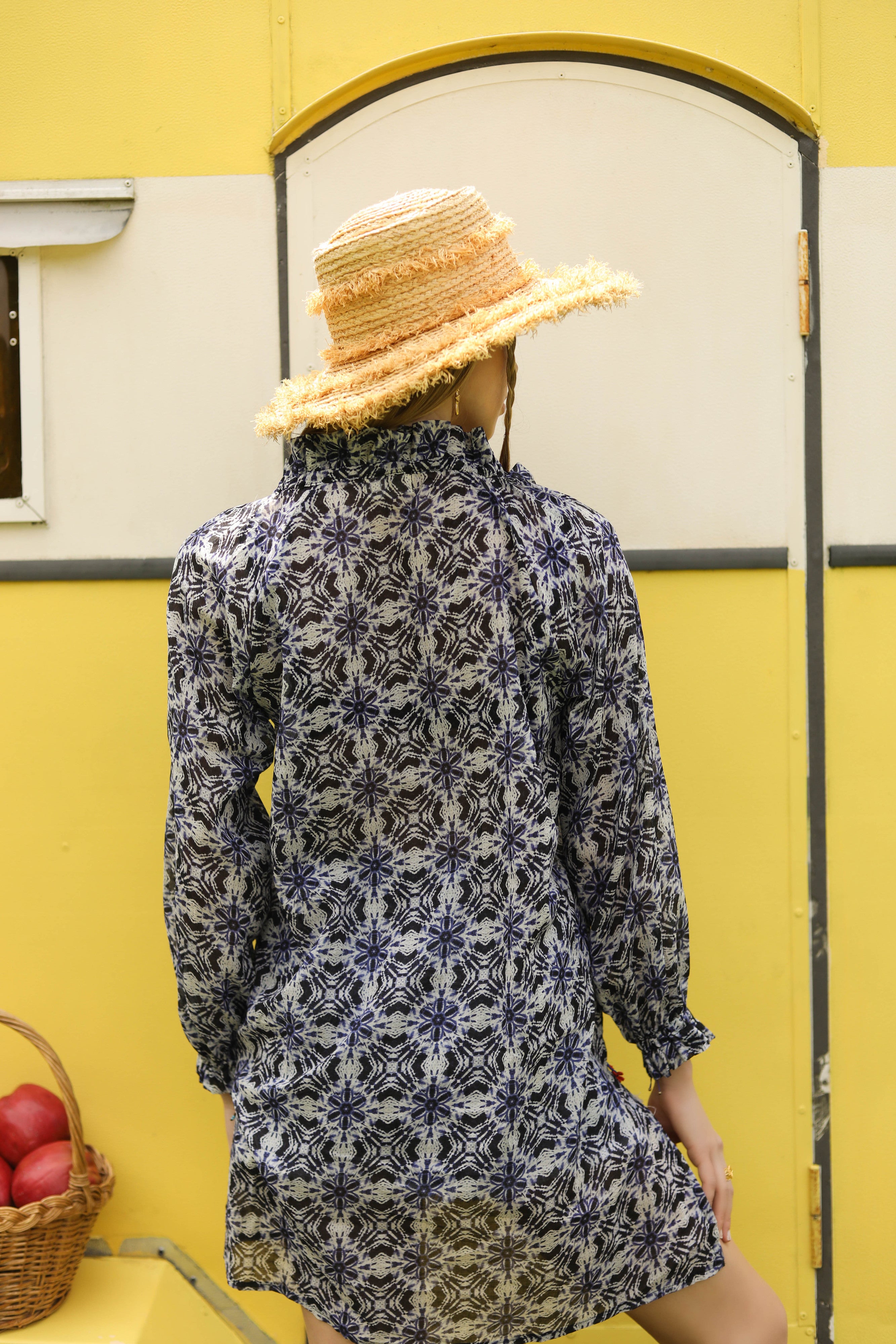 Tiled Shirt Dress