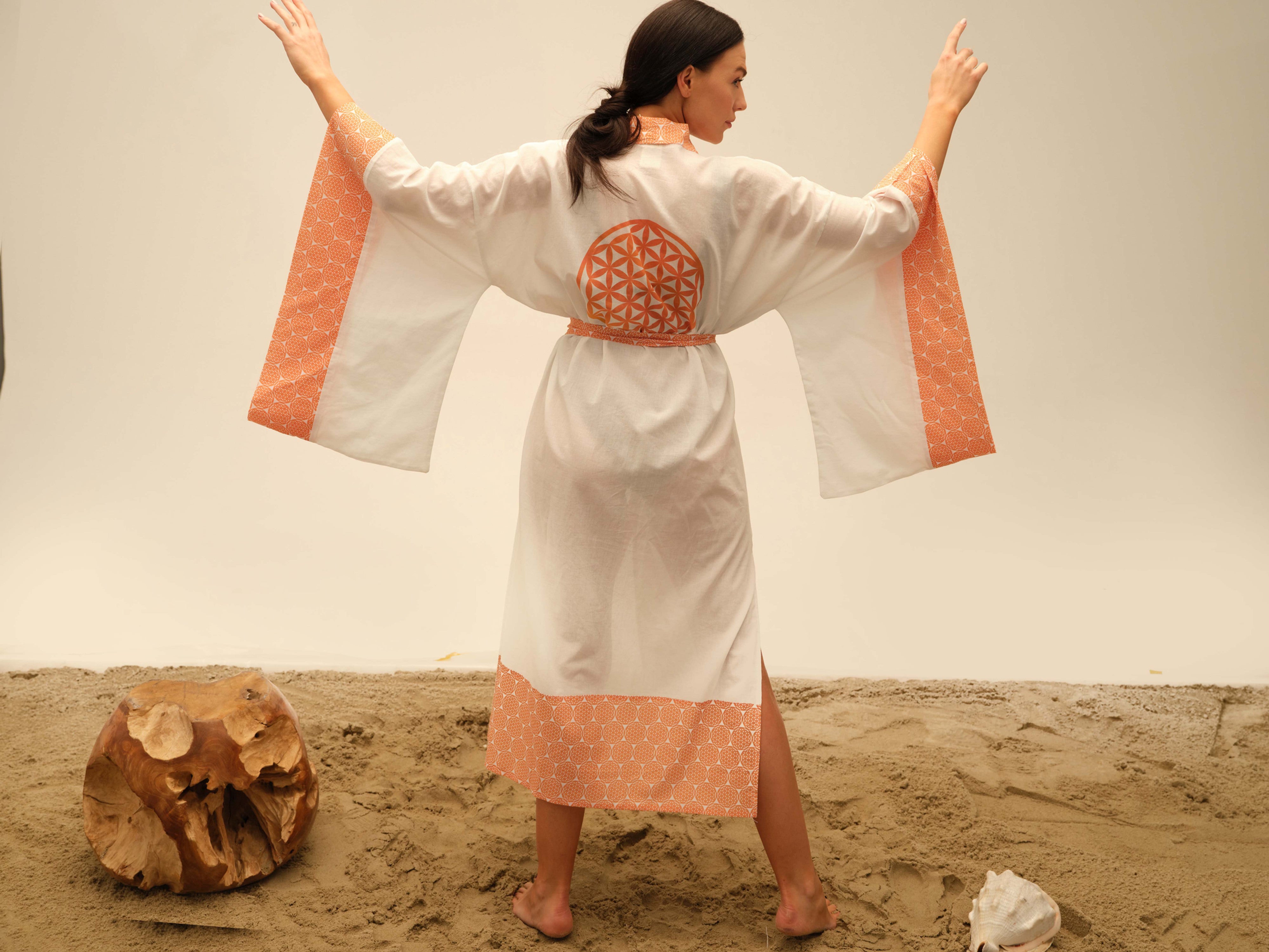Halide Flower of Life Kimono