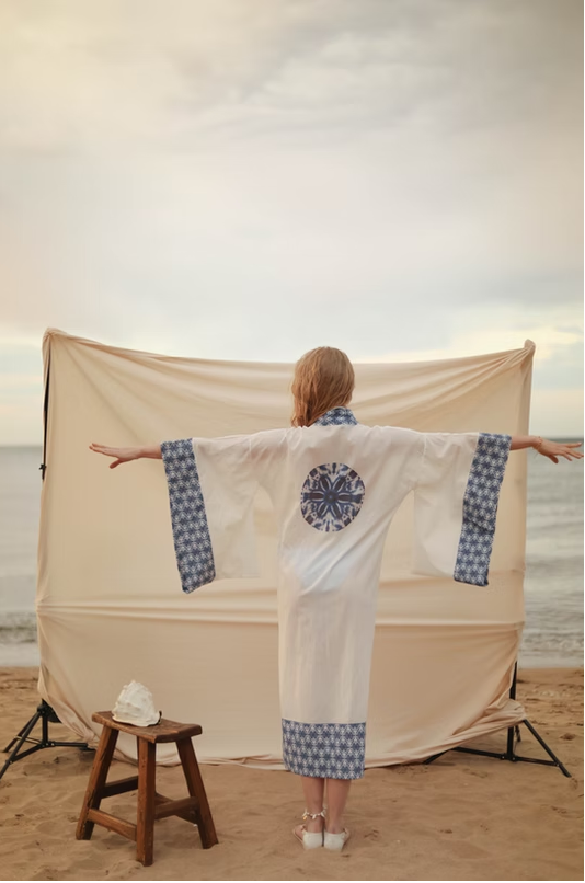 Tiled Kimono