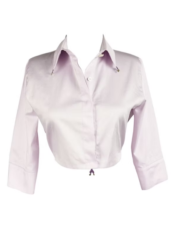 Zendaya Short Shirt Ecru-White