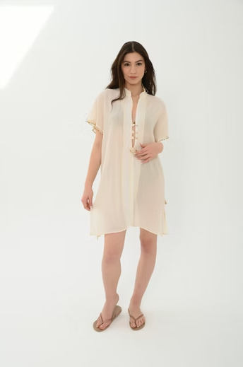 Taciser Caftan Dress Long-Short