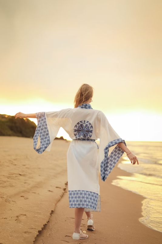 Tiled Kimono