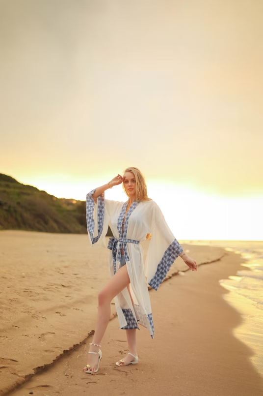 Tiled Kimono