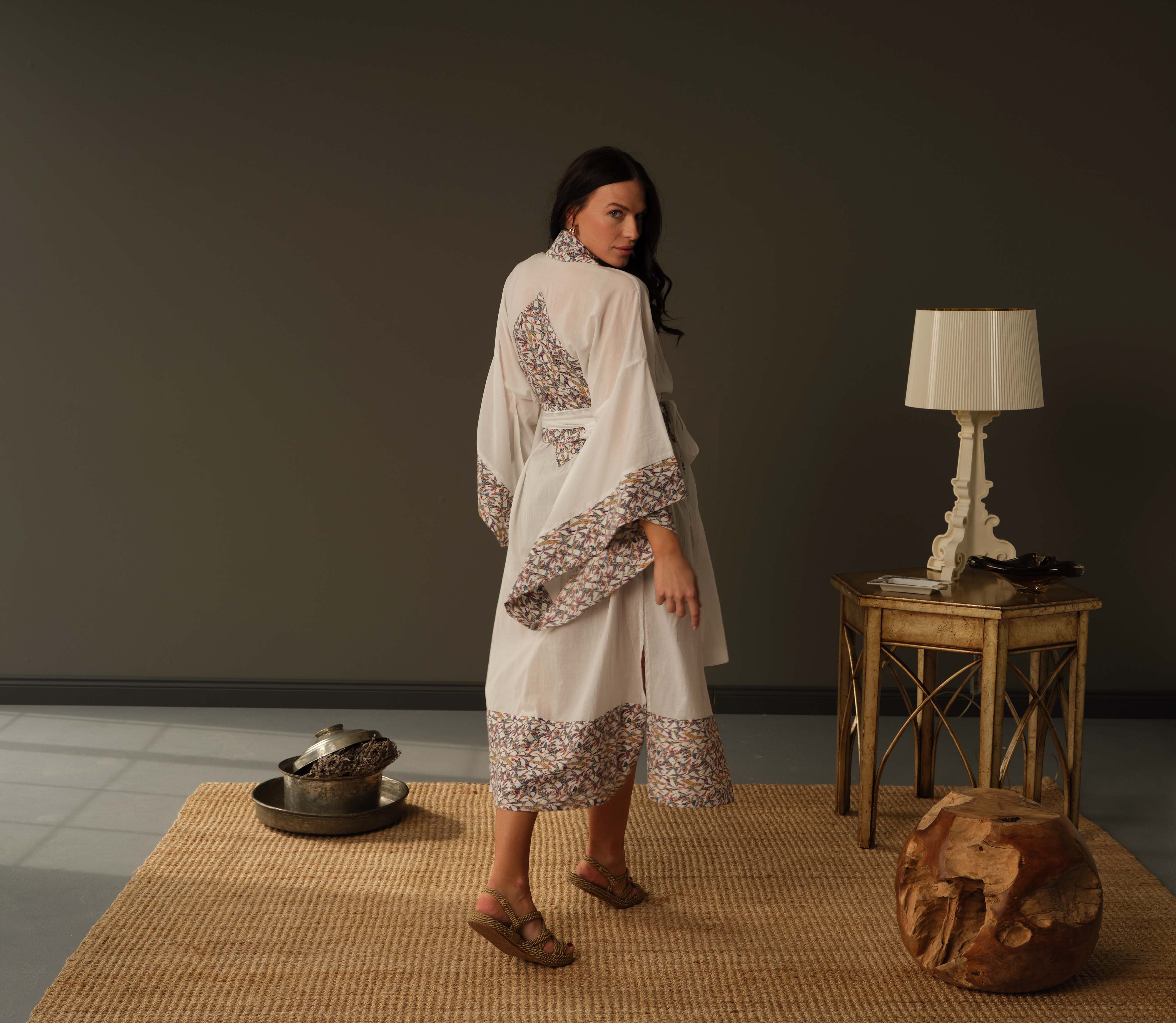 Halide Shallow Storm Kimono