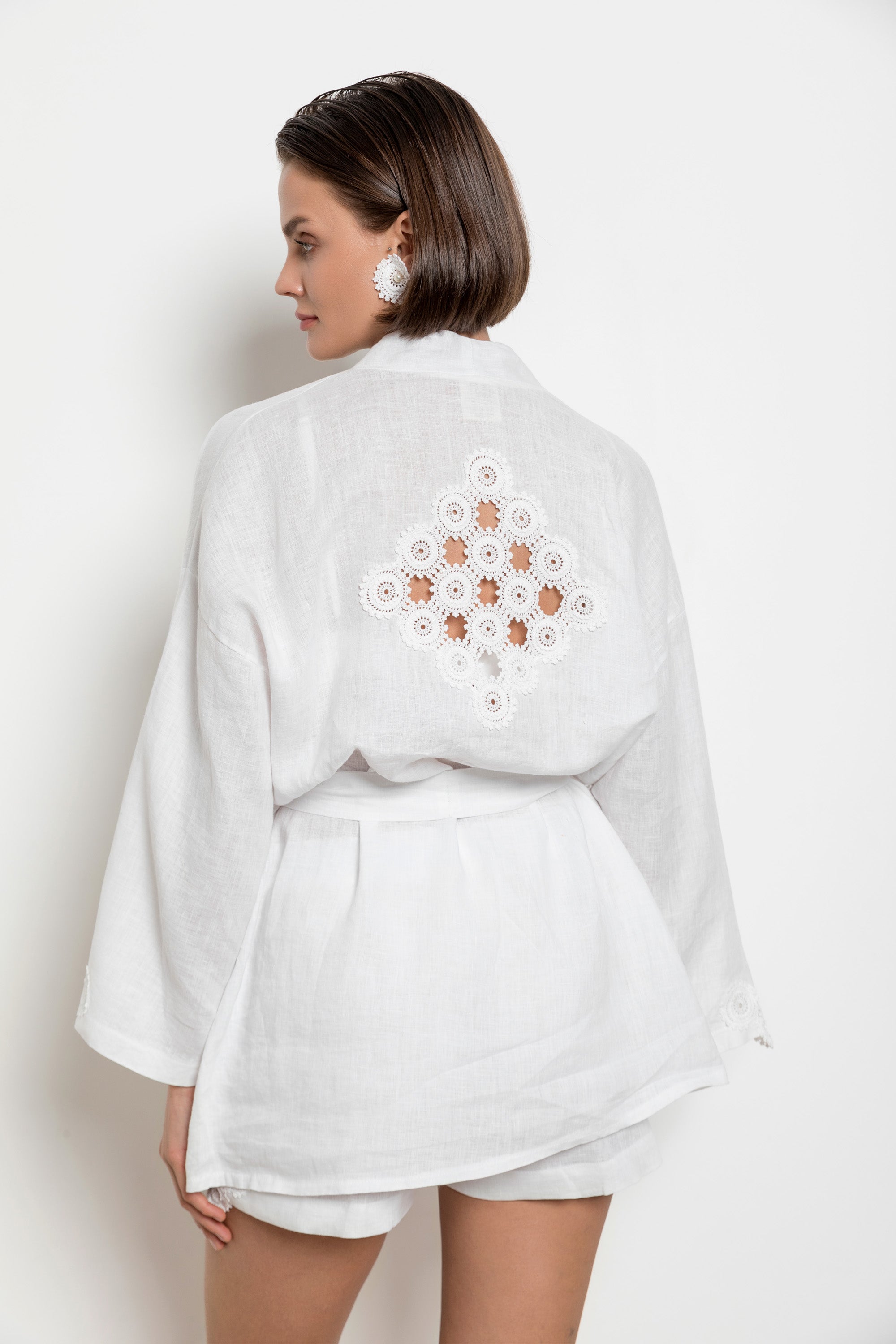 Lace Kaftan Short