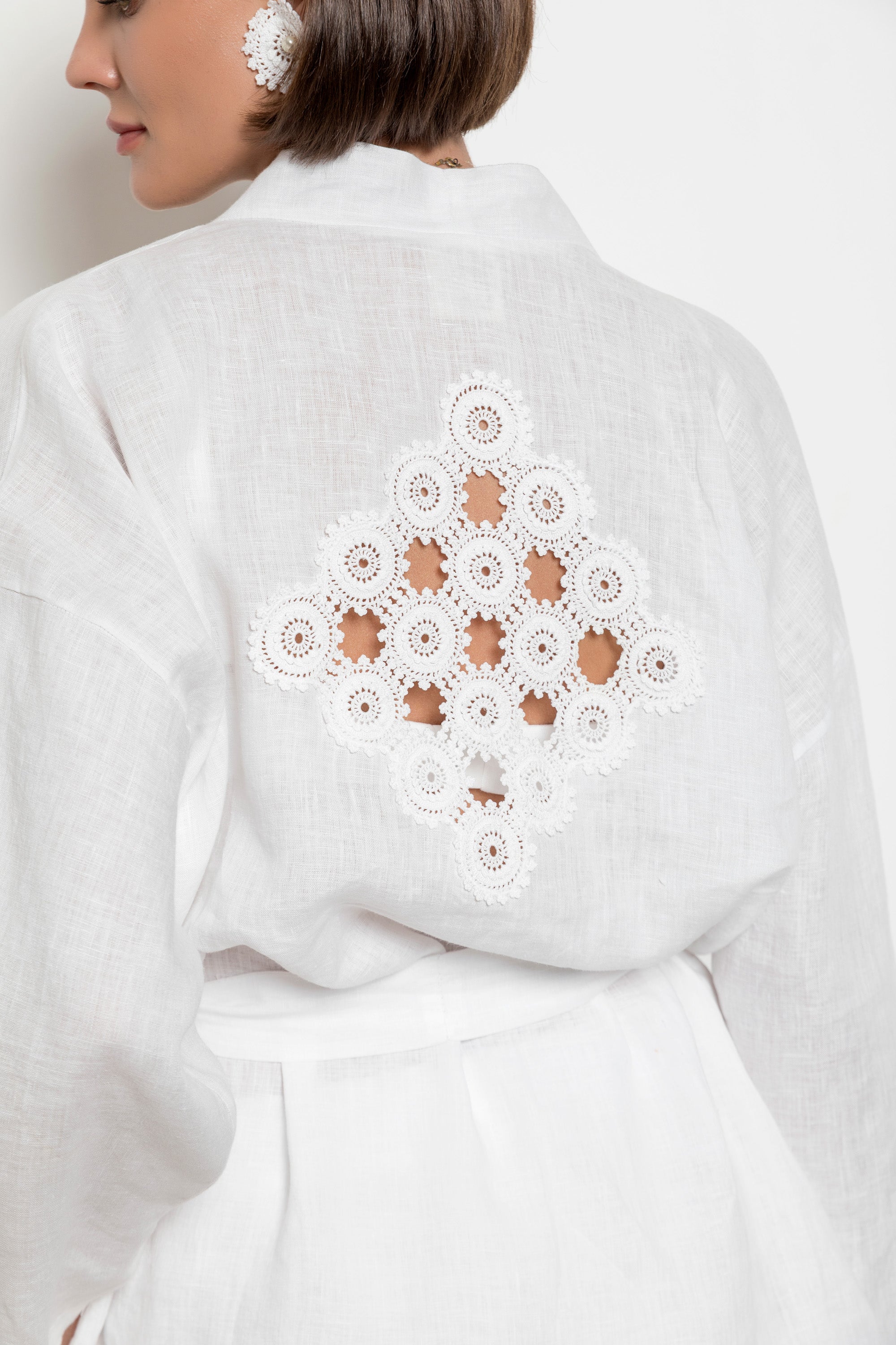 Lace Kaftan Short