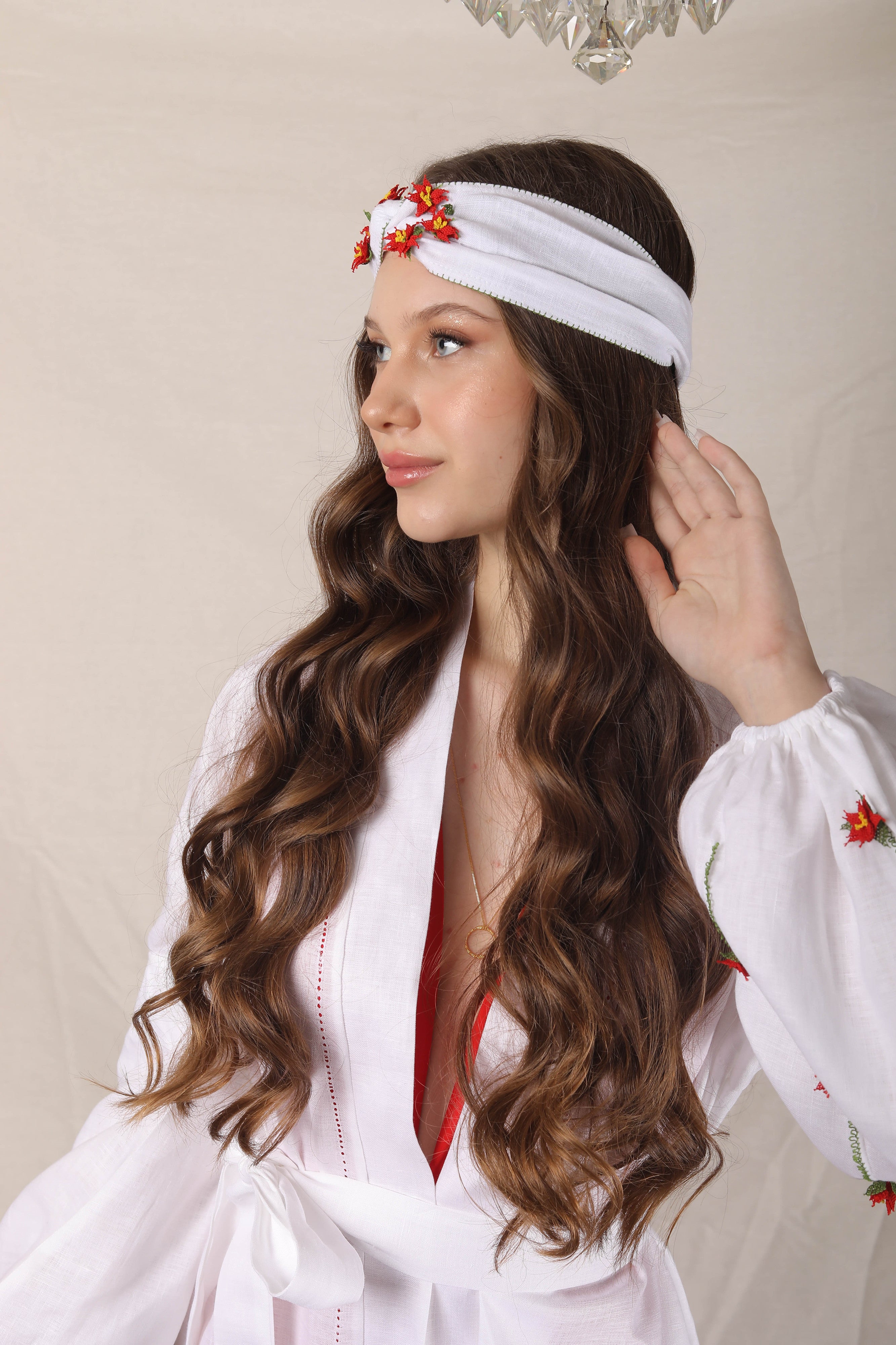 Ata Headband Black-White
