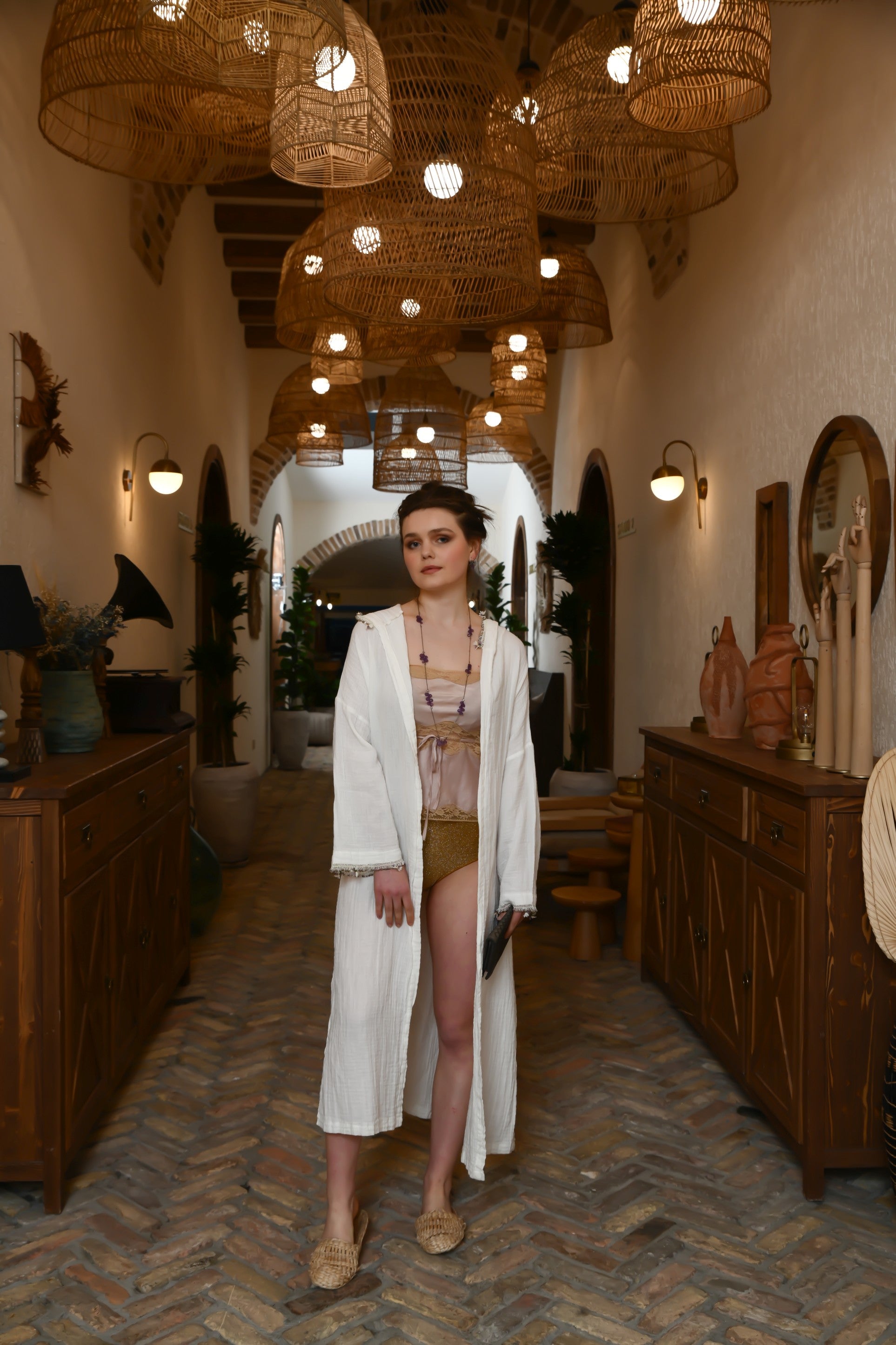 Carnation Caftan