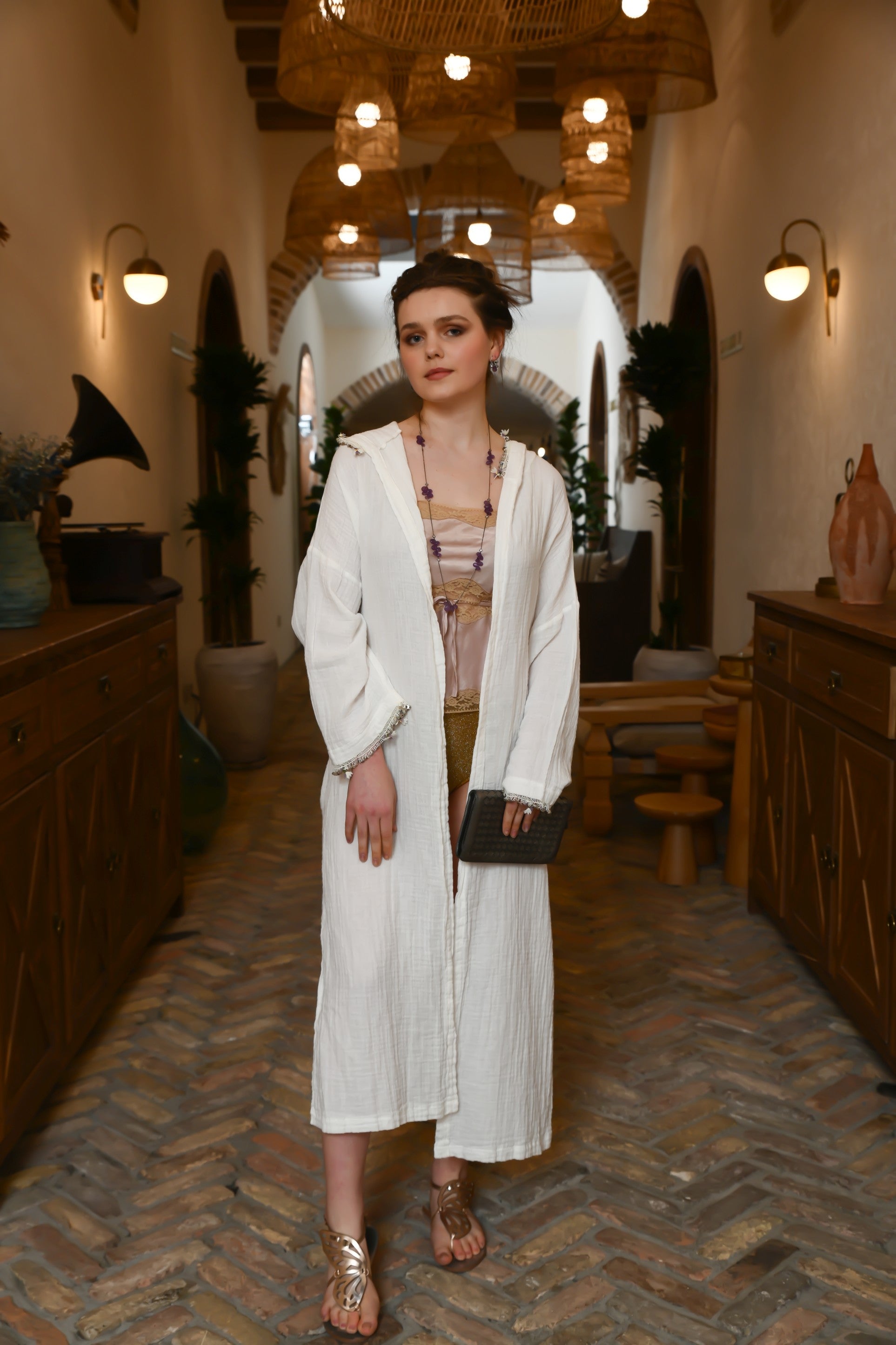 Carnation Caftan