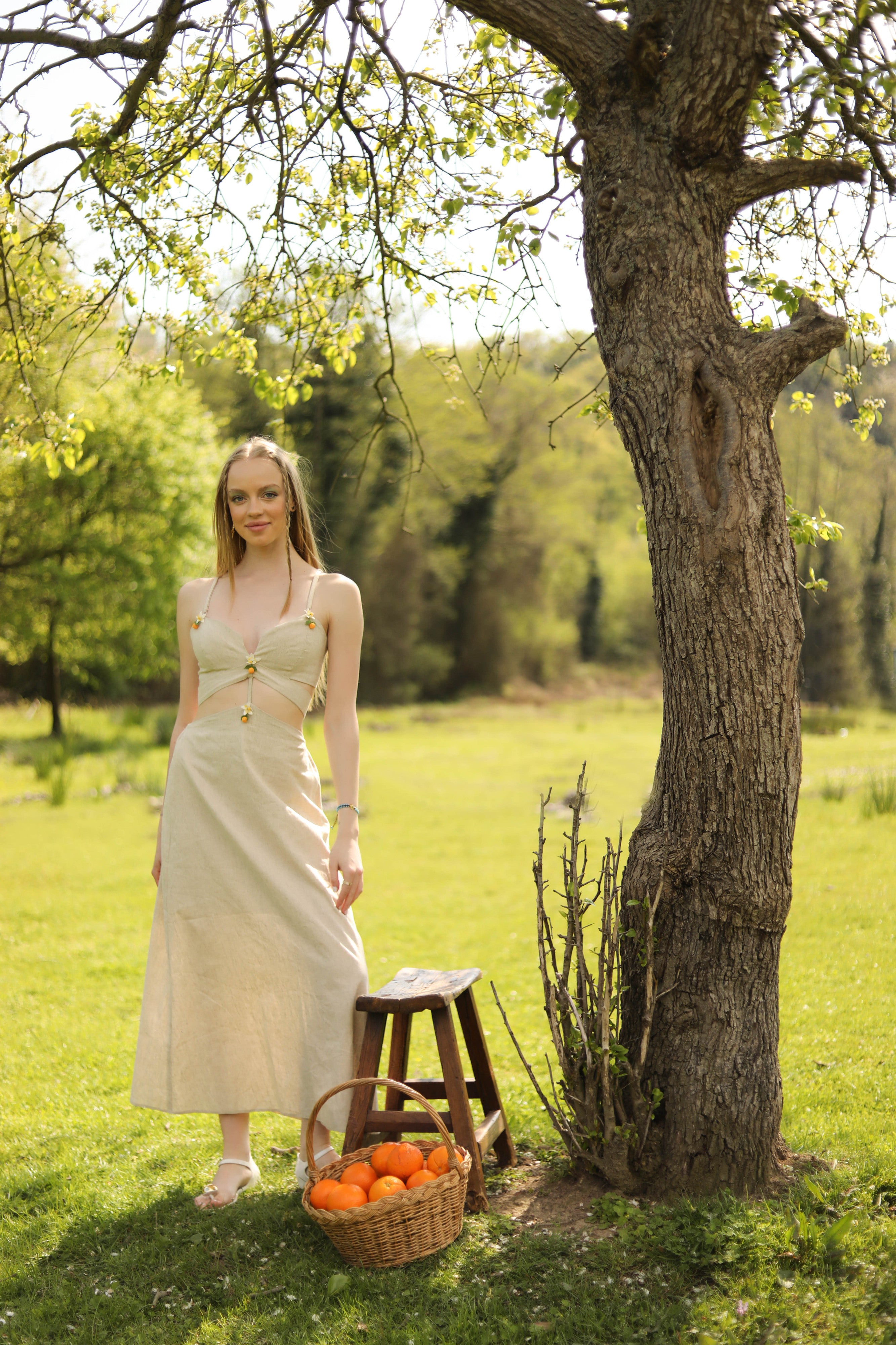 Bodrum Dress Sand Beige